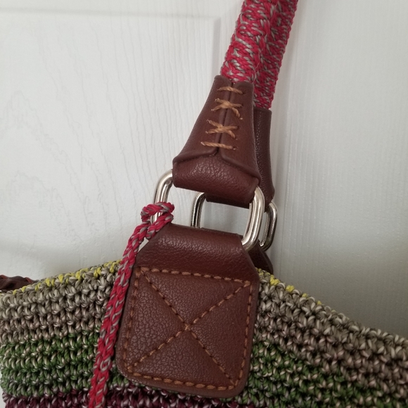 The Sak Cambria rainbow crochet tote bag - Picture 6 of 9